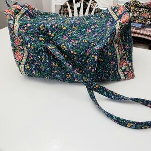 Vera Bradley Vintage XL Duffel Bluebird